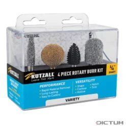 Veritas Soldes Boutique 20 Jeu De Fraises à Râper Kutzall, Variety, Ø Tige 6,35 Mm