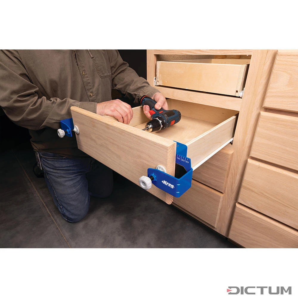 Kreg Montagehilfe Für Schubladenblenden Inkl. Distanzplättchen 6 Kreg Montagehilfe Für Schubladenblenden Inkl. Distanzplättchen – Image 6