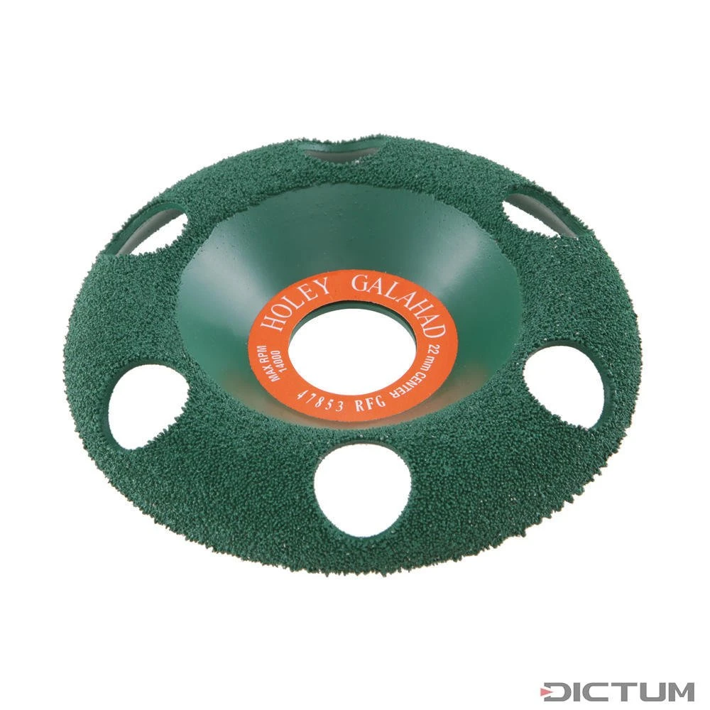 Disque-râpe King Arthur's Tools Holey Galahad Carbure, Rond, Fin 1 Disque-râpe King Arthur's Tools Holey Galahad Carbure, Rond, Fin