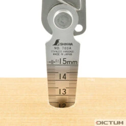 Coin De Mesure Shinwa Avec Protection Métallique Et Clip -Veritas Soldes Boutique 717229 01 A WE 8 Shinwa Lochlehre mit Metallschutz und Clip WZ jpg