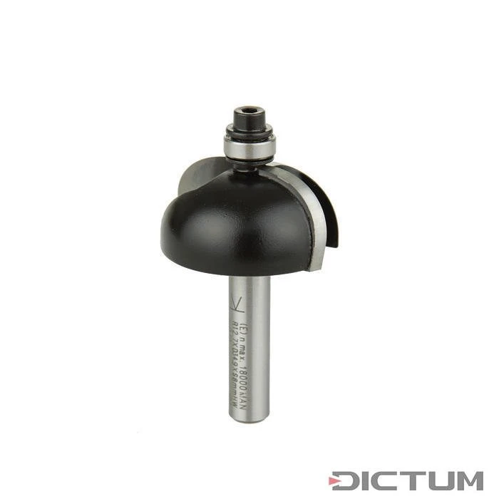 Mèche De Défonceuse HW Avec Roulement à Billes, Queue Ø 8 Mm, R 6 Mm 1 Mèche De Défonceuse HW Avec Roulement à Billes, Queue Ø 8 Mm, R 6 Mm