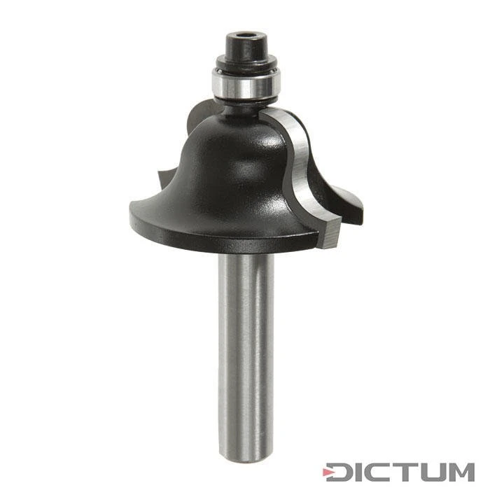 Fraise HW Romaine à Profil, Roulem. à B., Queue Ø 8 Mm, R 6,35 Mm, Ø 34,9 Mm 1 Fraise HW Romaine à Profil, Roulem. à B., Queue Ø 8 Mm, R 6,35 Mm, Ø 34,9 Mm