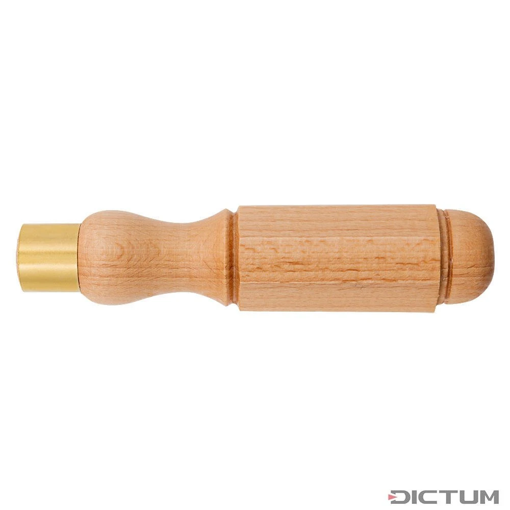 Crown Manche En Hêtre, Forme Octogonale, Diamètre De La Virole 22 Mm 1 Crown Manche En Hêtre, Forme Octogonale, Diamètre De La Virole 22 Mm