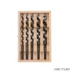 Jeu De Mèches De Tarière à Bois Fisch Elite Black, 5 Pièces, 235 Mm