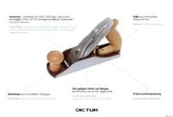 DICTUM Jointer Plane No. 7, Japanese Blade -Veritas Soldes Boutique bankhobel igel 01 I WE 8 DICTUM Raubank Nr 7 WZ jpg
