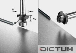 Festool Fraise à Moulurer S8 HW R2 D20-KL OFK